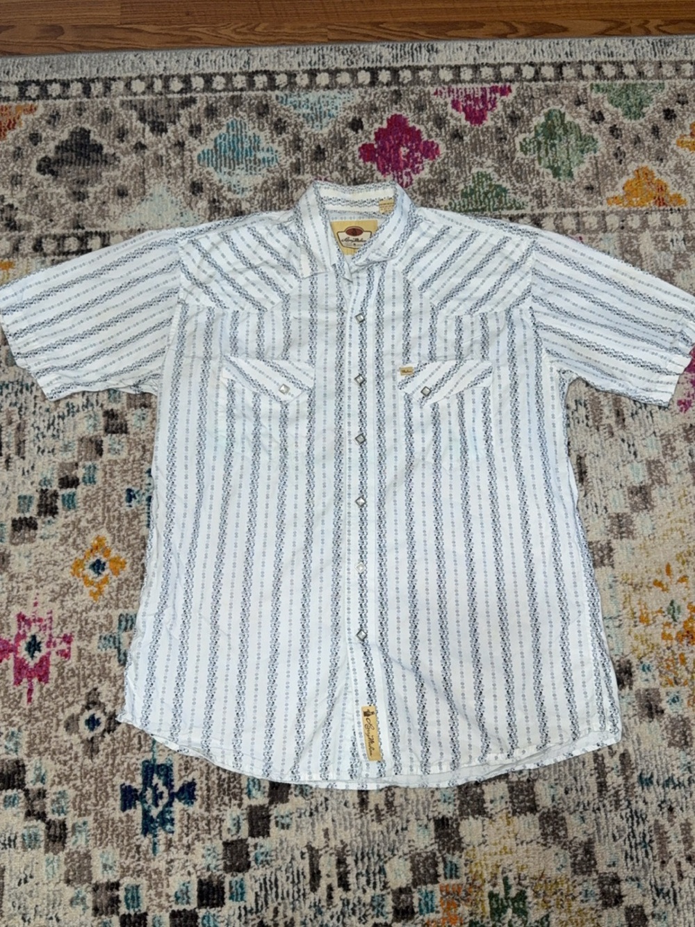 Larry Mahan shirt size XL